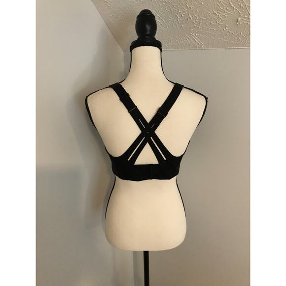 Lululemon AirSupport Bra *High Support, C-DDD Cups Black/Asphalt - Size 34DD - Picture 5 of 11